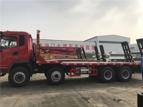 陜汽前四后八挖掘機拖車 品牌齊全，汽車拖車的專業選擇